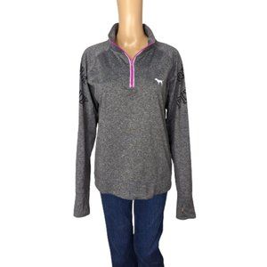 PINK Victoria's Secret 1/4 Zip Pullover L